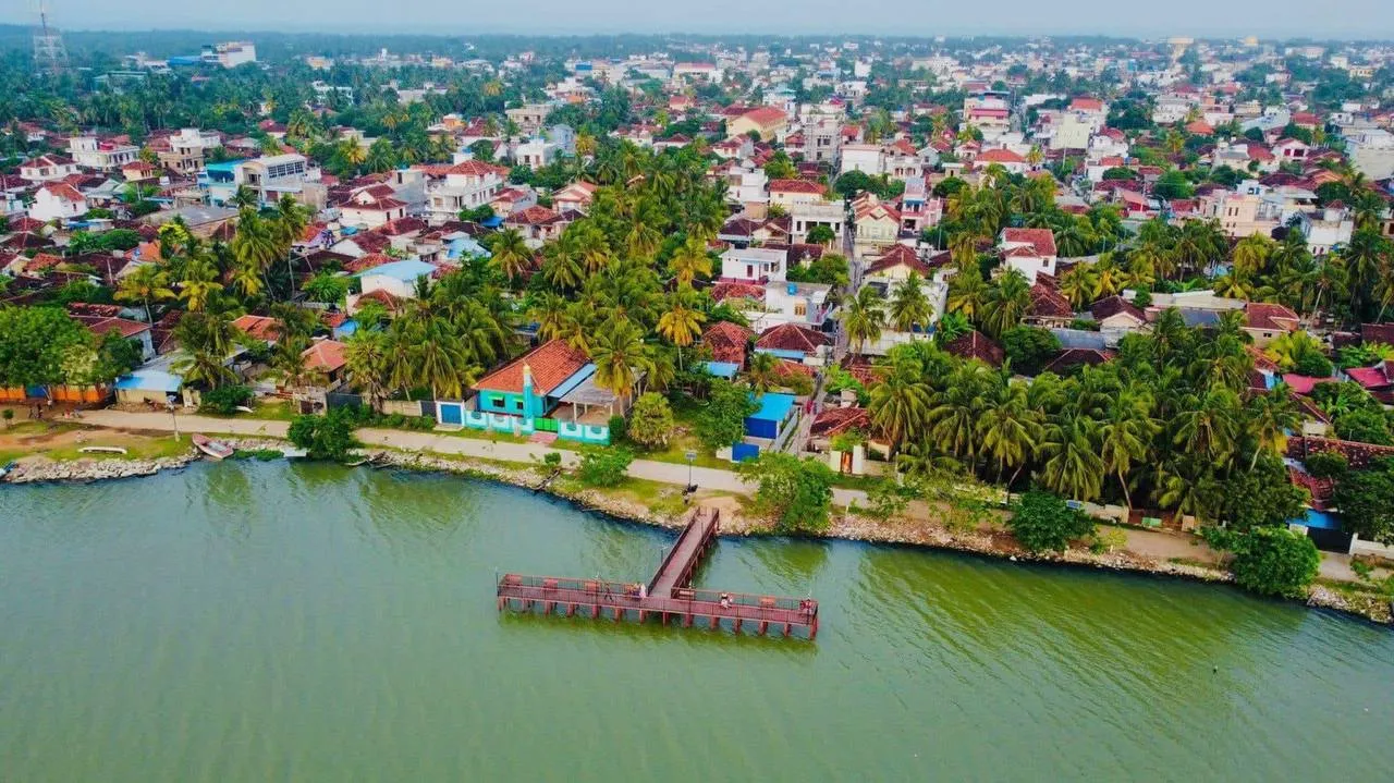 The Batticaloa Lagoon at Kattankudy