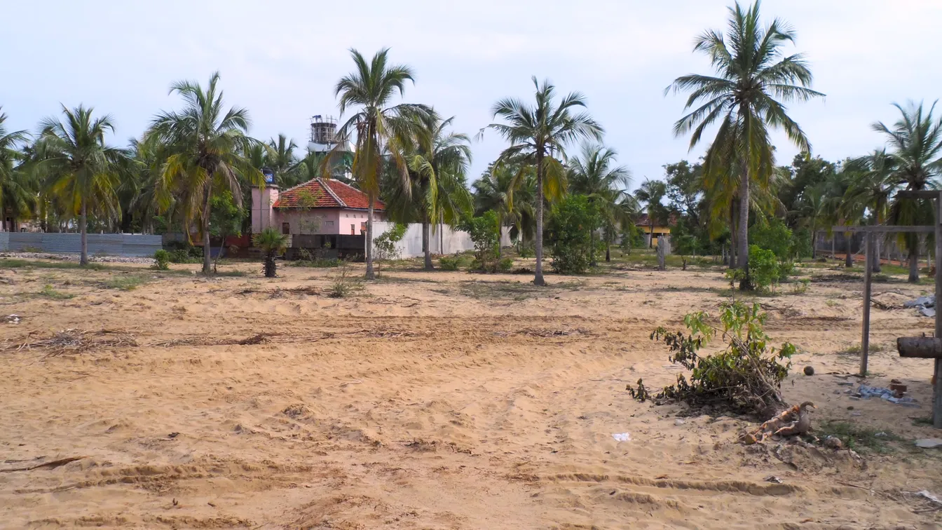 The land acquired for waste management